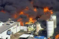 Fire at Chemical Plant in Texas