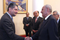Tigran Sargsyan receives Lebanese Parliament Speaker