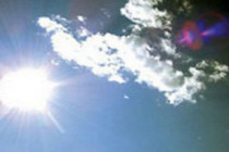 Air temperature will go up in daytime by 5-7 degrees