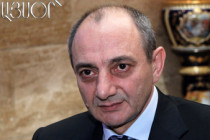 Bako Sahakyan received philanthropists Hrach Kaprielyan