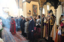 Serzh Sargsyan was present at special prayer ceremony