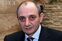 Bako Sahakyan met Jacques Sarkissian