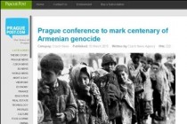 Prague conference to mark centenary of Armenian genocide