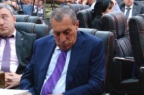Syunik Governor falls asleep during debate in parliament