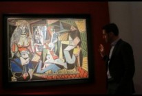 Picasso canvas smashes auction record