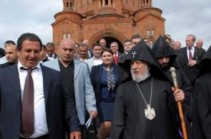 Catholicos of All Armenians Karekin II will consecrate the church of Gagik Tsarukyan