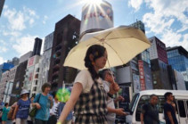 Ճապոնիայում վերջին մեկ շաբաթում շոգերի հետևանքով ութ մարդ է մահացել