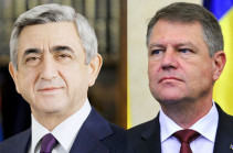 Серж Саргсян направил поздравительное послание президенту Румынии