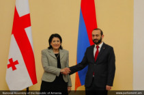 Armenia’s NA speaker, Georgia’s president exchange pretensions over number of foreign political issues