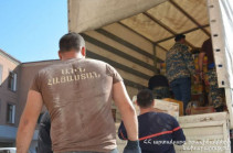 Спасатели МЧС Армении находятся в Арцахе