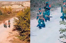 Наемные террористы в форме азербайджанских пограничных войск (Видео)