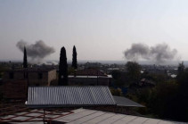 Azerbaijani forces use military aviation against Martakert