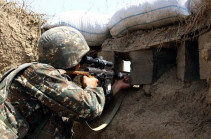 Karabakh defense army destroys enemy’s vehicle loaded with ammunition