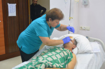 Two civilians wounded after Azerbaijan shells Stepanakert’s Mother and Child Health Protection Center