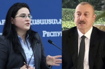 Armenia’s MFA spokesperson: Aliyev confirms absence of any justification of deliberate targeting of the civilian population and civilian infrastructure