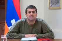 Artsakh president urges citizens not panic, says roads are safe