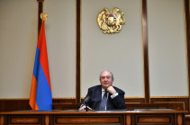 Armenia's President Armen Sarkissian states about necessity of government's resignation and conduction of snap parliamentary elections