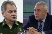 Russia’s DM urges Armenian counterpart ensure strict control of ceasefire in Karabakh