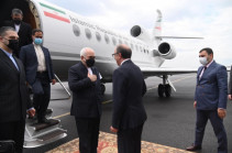 Iran’s FM arrives in Armenia