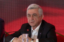 Stronger shield and toothpick necessary to drive away people trying to use their “steel tool” against us – Serzh Sargsyan