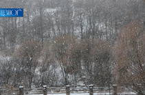 В областях Армении ожидаются снег и туман