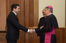 Ալեն Սիմոնյանն ընդունել է Հայաստանում Սուրբ Աթոռի առաքելական նվիրակ Ժոզե Ավելինու Բետանկուրին
