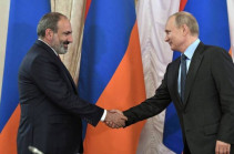 Премьер-министр Пашинян направил поздравительное послание президенту РФ по случаю 30-летия установления дипломатических отношений между двумя странами