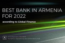 Global Finance names Ameriabank Best Bank in Armenia in 2022