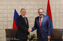Путин обсудит 19 апреля с Пашиняном ход реализации договоренностей по Нагорному Карабаху