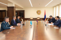 Сурен Папикян и посол Казахстана в Армении обсудили перспективы армяно-казахстанского сотрудничества в оборонной сфере