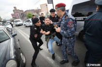 Полиция Армении задержала в Ереване 24 демонстранта