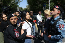Полиция задержала в Ереване 286 участников акций неповиновения