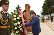 Президент Арцаха почтил память павших за Родину и без вести пропавших воинов