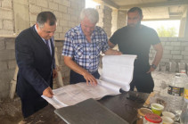 Ջրառատ համայնքում ընթանում են Սիմոն Մարտիրոսյանի անվան ծանրամարտի մարզադպրոցի շինարարական աշխատանքները