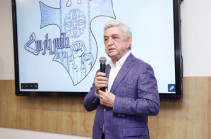 Серж Саргсян присутствовал на церемонии вручения премии «Айкян-2021»