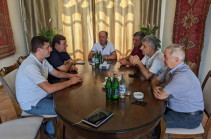 Депутаты фракции «Честь имею» встретились с представителями трех оппозиционных сил парламента Арцаха