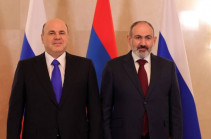 Мишустин и Пашинян по телефону обсудили сотрудничество в торгово-экономической сфере