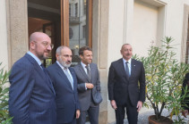 В Праге стартовала четырехсторонняя встреча Пашинян-Алиев-Макрон-Мишель