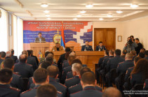 Президент Арцаха принял участие в мероприятии, посвященном Дню служащего полиции