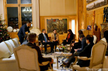 Делегация во главе с президентом Арутюняном встретилась с мэром Парижа