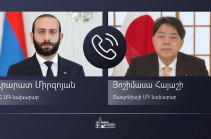 Արարատ Միրզոյանը Ճապոնիայի ԱԳ նախարարին է ներկայացրել Հայաստանի և Ադրբեջանի հարաբերությունների կարգավորման գործընթացի վերջին զարգացումները