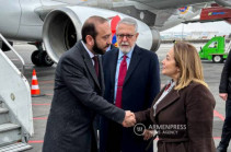 Самолет с делегацией главы МИД Армении приземлился в аэропорту Анкары