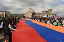 В Степанакерте прошел митинг движения «Нет этнической чистке Арцаха»