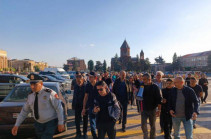 Акция протеста в Гюмри: представители интеллигенции требуют отставки Пашиняна