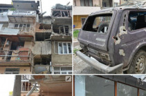 ВС Азербайджана подвергли обстрелу жилые дома, рядом с которыми не было никаких военных объектов или военной техники