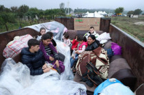 По состоянию на 17:00, из Арцаха в Армению въехало 6650 вынужденных переселенцев