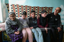 Из Нагорного Карабаха в Армению: надежда на спасение, крик тоски: Семья вынужденных переселенцев воспитывает троих сирот