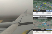 Из-за густого тумана два самолета, прибывающие в Ереван, не могут сесть в "Звартноце"