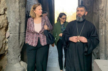 Посол США посетила монастырский комплекс Гошаванк