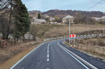 Капитальный ремонт дороги, ведущей в село Лорут Лорийской области, находится на завершающей стадии